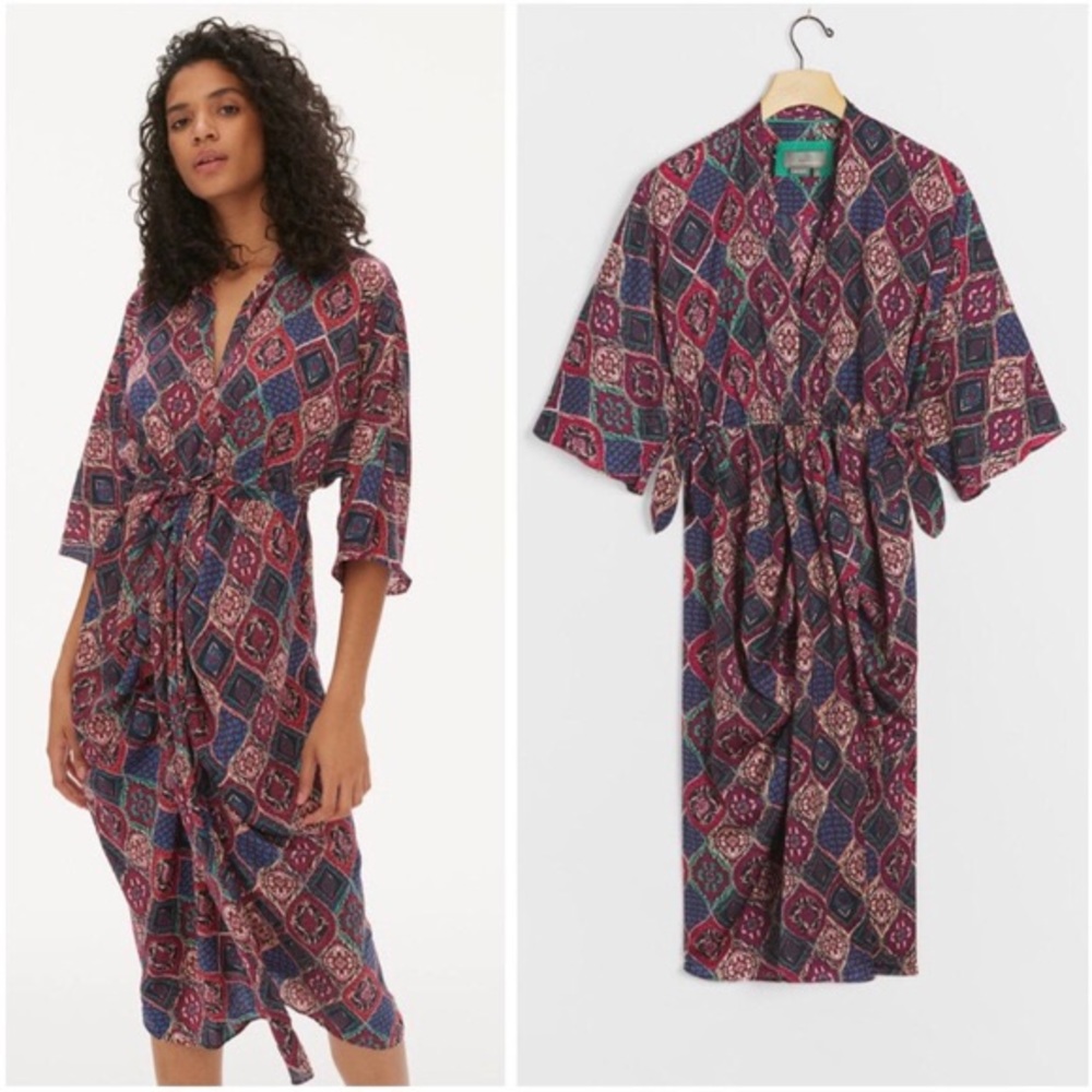 Anthropologie Miska Midi Dress